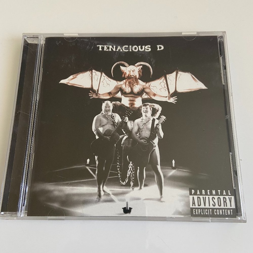 Tenacious D CD Self-Titled Album Jack Black Kyle Gass Comedy Rock Music Duo